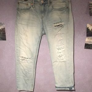 AE mom jeans
